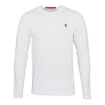 Εικόνα για Ανδρικό T-Shirt Μακρυμάνικο με Στρογγυλή Λαιμόκοψη Χρώματος Λευκό U.S. Polo ASSN 6043351884-100