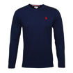 Εικόνα για Ανδρικό T-Shirt Μακρυμάνικο με Στρογγυλή Λαιμόκοψη Χρώματος Μπλε U.S. Polo ASSN 5724451884-177