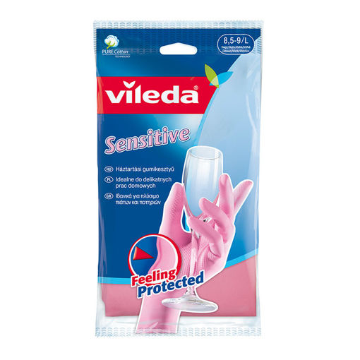 Εικόνα για Γάντια Καθαρισμού Κουζίνας Vileda Sensitive Large