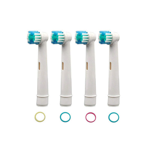 Εικόνα για Ανταλλακτικά Βουρτσάκια Ηλεκτρικής Οδοντόβουρτσας Συμβατά με Oral-B – 4 Τεμάχια