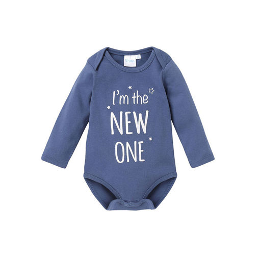 Εικόνα για Βρεφικό Κορμάκι για Αγόρι Χρώματος Μπλε Little Star Για 18 Μηνών