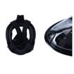 Εικόνα για Μάσκα Θαλάσσης  L/XL Full Face Μαύρη με Αναπνευστήρα και Βάση για Action Camera Free Breath M2068G