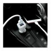 Εικόνα για Φορτιστής Αυτοκινήτου με 2 Θύρες USB + Καλώδιο Lightning Hoco Z23 Grand Style