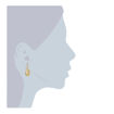 Εικόνα για Γυναικεία Κρεμαστά Σκουλαρίκια σε Σχήμα Κοχύλι Iconic Collection 60041003