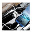 Εικόνα για Φορτιστής Αυτοκινήτου με 2 Θύρες USB και Καλώδιο Type C Χρώματος Λευκό Hoco Z31 Universe