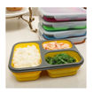 Εικόνα για Αναδιπλούμενος Δίσκος για Φαγητό Lunch Box Χρώματος Κίτρινο OEM