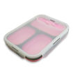 Εικόνα για Αναδιπλούμενος Δίσκος για Φαγητό Lunch Box Χρώματος Ροζ OEM