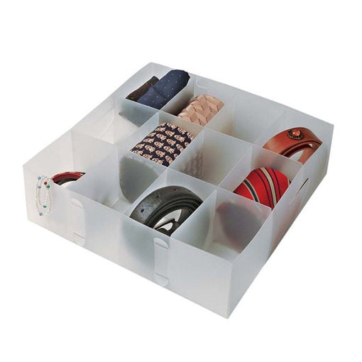 Εικόνα για Κουτί Αποθήκευσης 12 θέσεων με Καπάκι 31 x 31 x 10 cm Ordinett