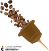 Εικόνα για Ιταλικός Καφές  Espresso Συμβατός με Nespresso IL Caffe Italiano Napoli Compostable - 10 Κάψουλες
