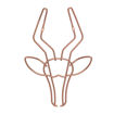 Εικόνα για Κρεμάστρα Τοίχου Antelope Metaltex 370104