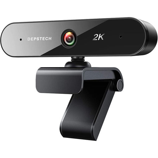 Εικόνα για 2K Full HD USB Webcam Depstech Με Ενσωματωμένο Μικρόφωνο FHD 2560 x 1440 P - D07