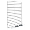 Εικόνα για Πλέγμα Τοίχου Mural Line Μαύρο 43x68cm - Μοντέρνο Σύστημα Αποθήκευσης & Οργάνωσης Metaltex 377010