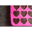 Εικόνα για Φόρμα Σιλικόνης Για Μικρά Σοκολατάκια Καρδιά Ροζ