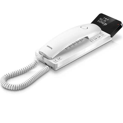 Εικόνα για Ενσύρματο Τηλέφωνο Γόνδολα Λευκό με Οθόνη και Ανοιχτή Ακρόαση M110W/GRS Philips