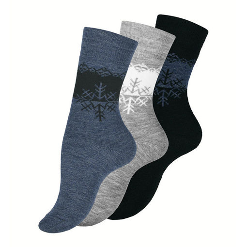 Εικόνα για Σετ Γυναικείες Κάλτσες Thermo Vincent Creation – 3 Ζευγάρια