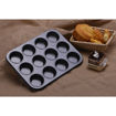 Εικόνα για Αντικολλητικό Ταψί 12 Θέσεων Μαύρο Για Cupcakes 38 x 26,5 x 3 cm Veltihome Allset 419407