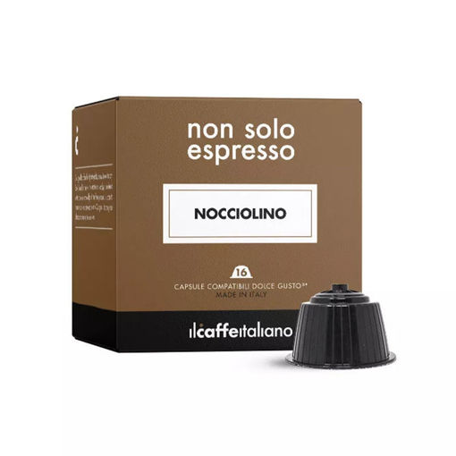 Picture of Καφές Espresso Nocciolino Συμβατός με Dolce gusto IL Caffe Italiano – 16 Κάψουλες