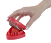 Εικόνα για Καθαριστής και Κόπτης Φράουλας με Ανοξείδωτες Λάμες Metaltex Mrs. Strawberry 204664