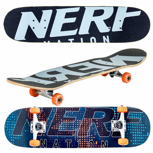 Εικόνα για Πατίνι Nerf Nation - 31" Double Kick Skateboard D2 BLUE Flybar