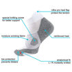 Εικόνα για Unisex Αθλητικές Κάλτσες Με Ενισχυμένο Πάτο Χρώματος Λευκό Stark Soul 2145