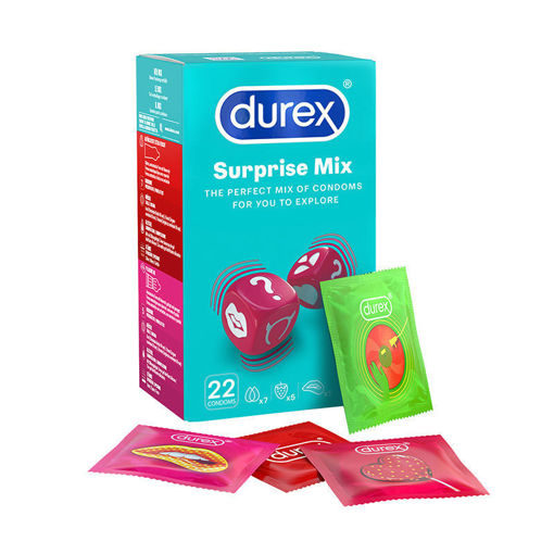 Εικόνα για Προφυλακτικά Surprise Me Μix Collection Durex - 22 Τεμάχια