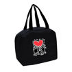 Εικόνα για Τσάντα Ταξιδιού Αναδιπλούμενη Μαύρη 36,5 x 18 x 32 cm Ordinett Keith Haring 6226012