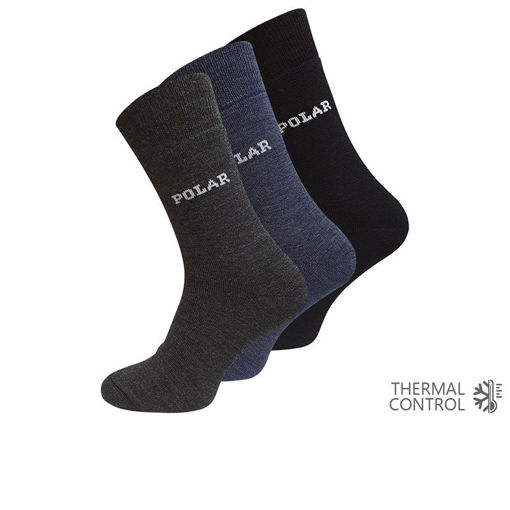 Εικόνα για Σετ Ανδρικές Ισοθερμικές Κάλτσες Thermo Polar – 3 Ζευγάρια