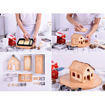 Εικόνα για Σετ 18 Ανοξείδωτα Μεταλλικά Χριστουγεννιάτικα Κουπάτ 3D Gingerbread House Kit