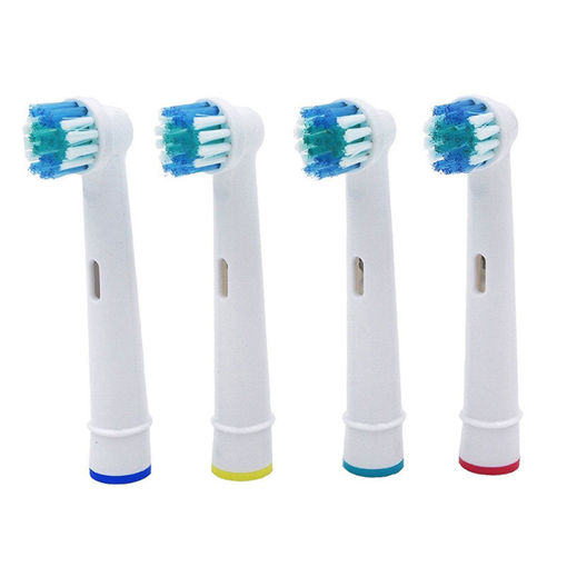 Εικόνα για Ανταλλακτικά Βουρτσάκια Ηλεκτρικής Οδοντόβουρτσας Συμβατά με Oral-B – 4 Τεμάχια