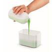 Εικόνα για Θήκη για Υγρό Σαπούνι 750 ml με Βάση για Πανάκι Κουζίνας Metaltex Sponge-Tex 297529