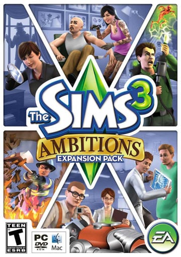 Picture of The Sims 3 - Ambitions Expansion Pack (PC & Mac) – Origin DLC