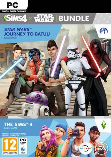 Εικόνα για ﻿The Sims 4 + Star Wars: Journey to Batuu DLC Bundle (PC & Mac) – Origin