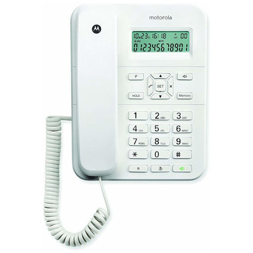 Picture of Ενσύρματο Τηλέφωνο με Οθόνη Λευκό Motorola CT202