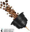 Picture of Ιταλικός Καφές Espresso Συμβατός με Dolce Gusto IL Caffe Italiano Dek - 16 Κάψουλες