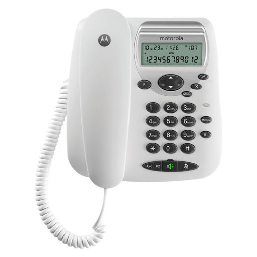 Picture of Ενσύρματο Τηλέφωνο με Οθόνη Λευκό Motorola CT2