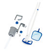 Εικόνα για Bestway AquaClean Deluxe 58237 Σετ Συντήρησης Πισίνας 3-σε-1 | Σκούπα, Απόχη & Καθαριστής Νερού