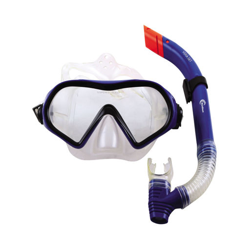 Εικόνα για Μάσκα Θαλάσσης με Αναπνευστήρα Vera σε Μπλε χρώμα Bluewave