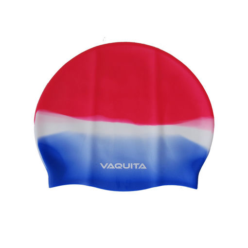 Εικόνα για Πολύχρωμο Σκουφάκι Κολύμβησης από Σιλικόνη Μπλε/Ροζ Vaquita Multicolor