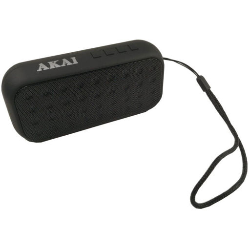 Εικόνα για AKAI WS-529 Mini Portable Bluetooth Speaker 3W - USB/MicroSD/FM Radio με Λουρί
