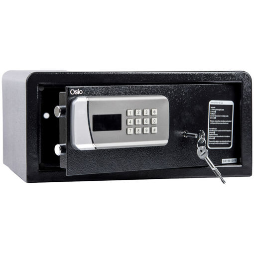 Picture of Χρηματοκιβώτιο με Ηλεκτρονική Κλειδαριά 43 x 38 x 20 cm Osio OSB-2043BL