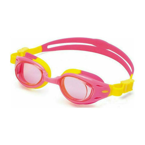 Picture of Παιδικά Γυαλιά Κολύμβησης με Αντιθαμβωτικούς Φακούς Ροζ/Κίτρινο Vaquita Star