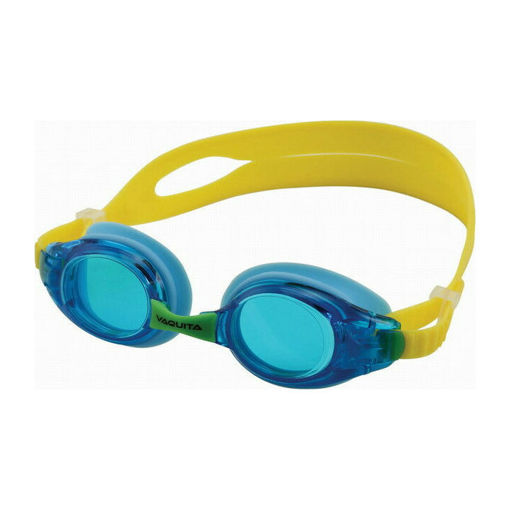 Εικόνα για Παιδικά Γυαλιά Κολύμβησης με Αντιθαμβωτικούς Φακούς Γαλάζιο/Κίτρινo Vaquita Rainbow