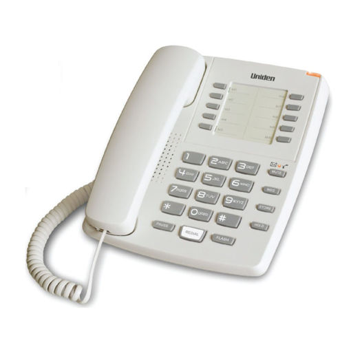 Εικόνα για Τηλέφωνο  Επιτραπέζιο UNIDEN AS7201 Λευκό