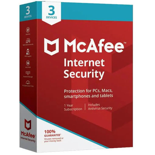 Εικόνα για McAfee Internet Security 2022  (3 συσκευές - 1 έτος) - Ηλεκτρονική Άδεια