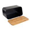 Εικόνα για Ψωμιέρα Μεταλλική 34.5x19x17cm Μαύρη Estia Bamboo Essentials 01-12861