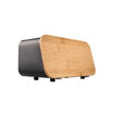 Εικόνα για Ψωμιέρα Μεταλλική 34.5x19x17cm Μαύρη Estia Bamboo Essentials 01-12861