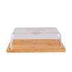 Εικόνα για Βάση Τυριών με Πλαστικό Καπάκι 24x18x7.5cm Estia Bamboo Essentials 01-12960