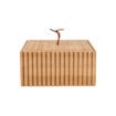 Εικόνα για Κουτί Αποθήκευσης Καφέ 15x15x7cm Estia Bamboo Essentials 02-13103