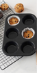 Εικόνα για Φόρμα Muffin 6 θέσεων 26,5x18x3 εκ.