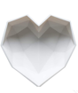 Εικόνα για Φόρμα Σιλικόνης 3D Καρδιά 22 x 20 x 5,5 cm
